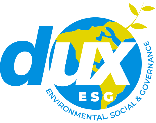 Logo ESG - Dux Grupo - Inovação em Saúde Humana